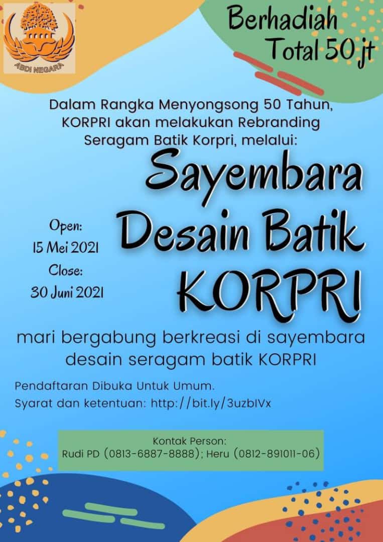 Sayembara Disain Batik KORPRI