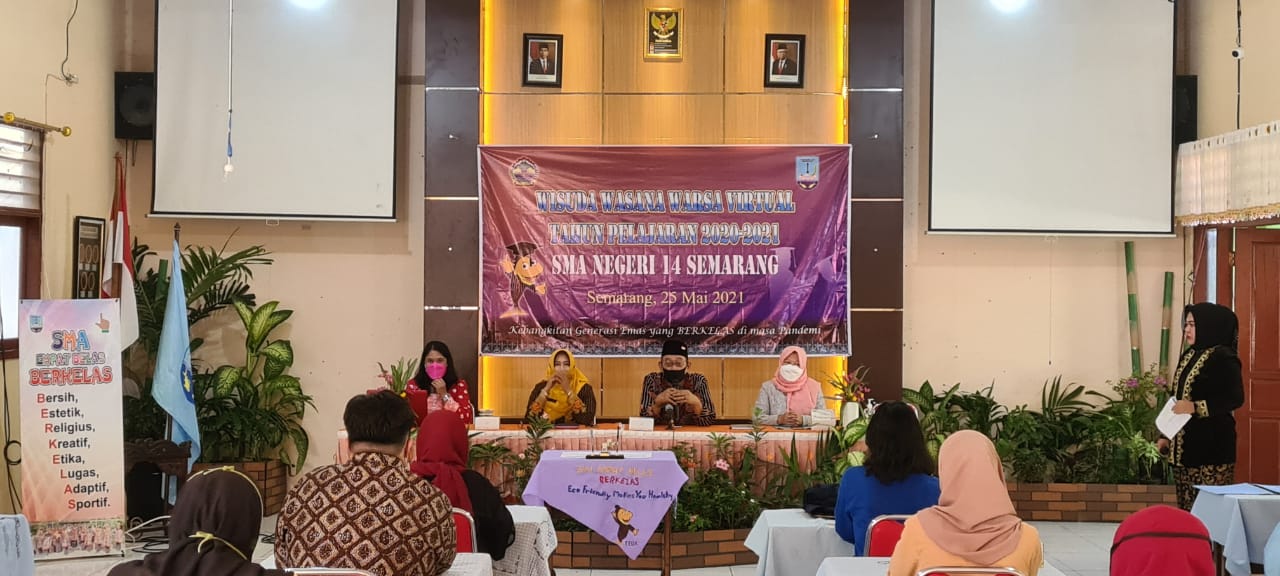 SMAN 14 Semarang, Selenggarakan Wisuda Virtual SMAN 14 Semarang, Selenggarakan Wisuda Virtual
