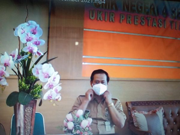 SMKN 4 Semarang Adakan Pembekalan PKL secara Daring