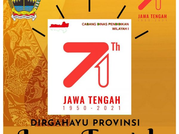 Twibonize Hari Jadi Provinsi Jawa Tengah Ke 71