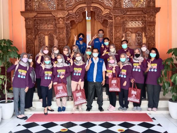SMKN 4 Semarang  “Ukir Prestasi Tiada Henti” Sambut Gembira Pelaksanaan Vaksin tahap 1 untuk Siswa