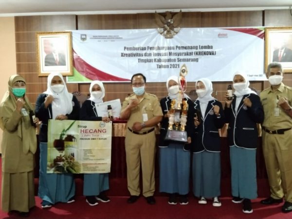 SMAN 1 Suruh Juara 1 Krenova Kabupaten Semarang 2021