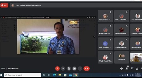 Virtual Visit Kolej Vokasional Setapak Malaysia dan SMKN 4 Semarang