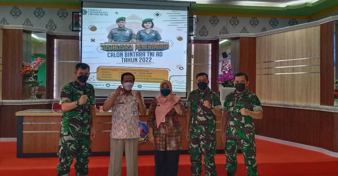 Kodam IV Diponegoro Sosialisasikan Penerimaan Caba Keahlian IT/Siber TNI AD Tahun 2022