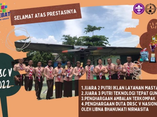 Ambalan Adi Sutjipto-RA Kartini SMK Penerbangan Juara DSRC V