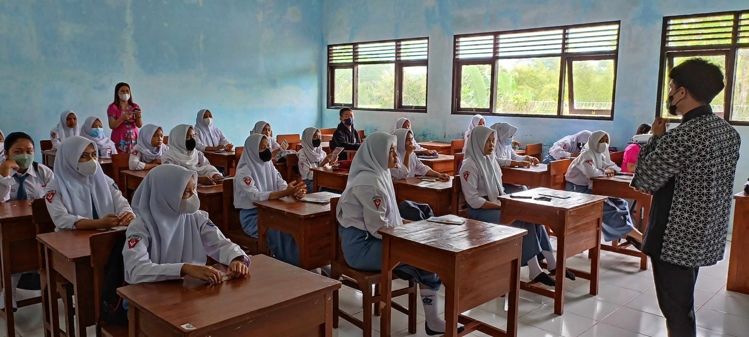 Kegiatan Peserta Didik SMKN Satu Atap Tuntang Setelah US