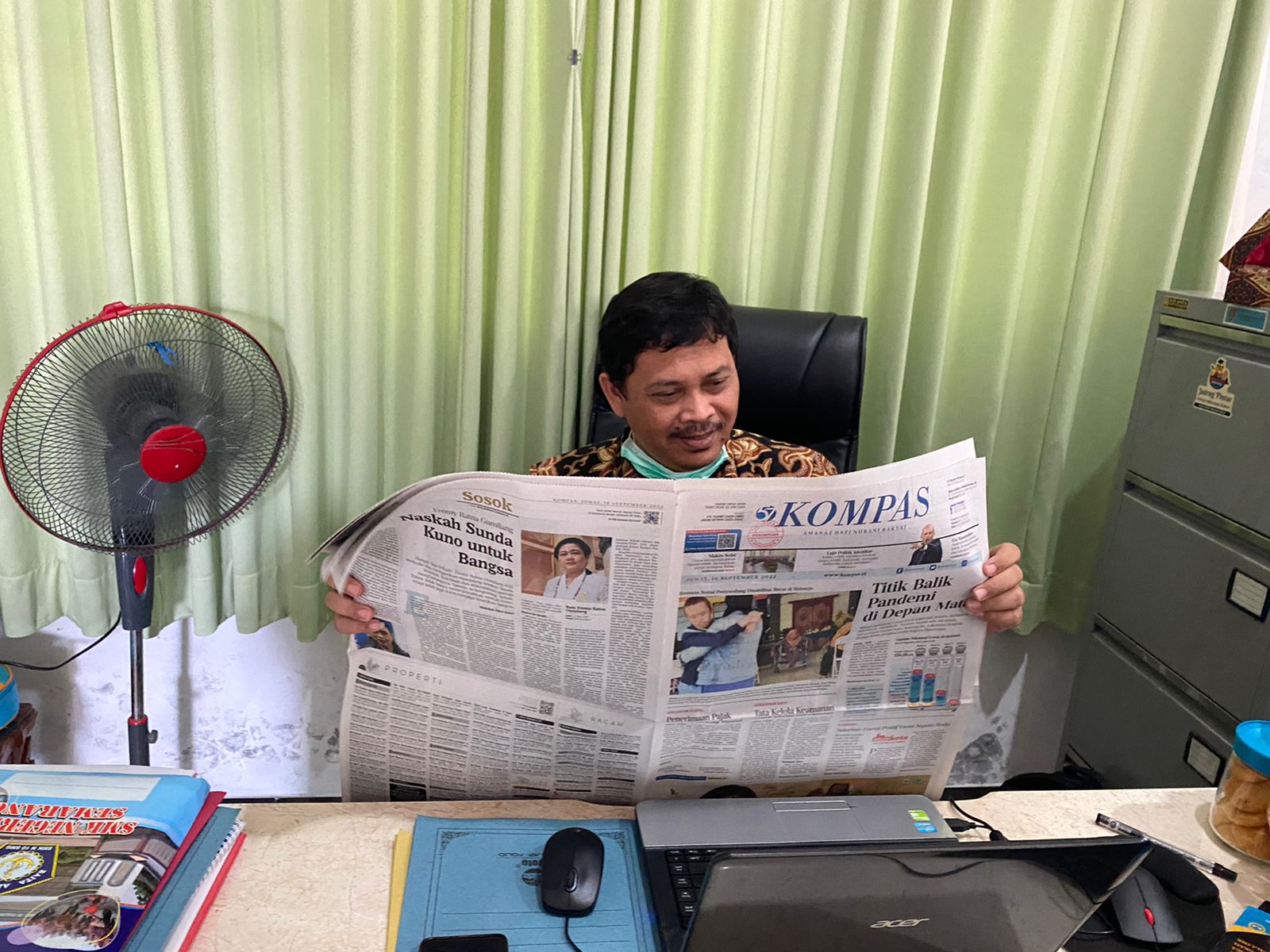 SMKN 10 Semarang Dapat CSR Dari Harian Kompas