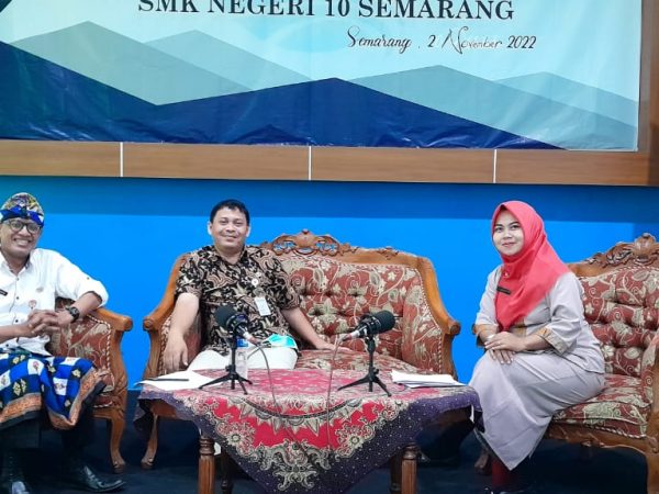 Podcast Cabdin 1 Seneng Bareng SMK Negeri 10 Semarang