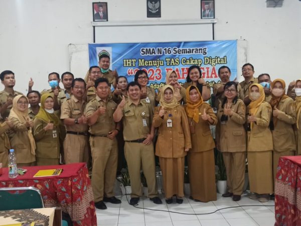SMKN 10 Semarang Berbagi Praktik Baik Membangun ASN Cakap Digital