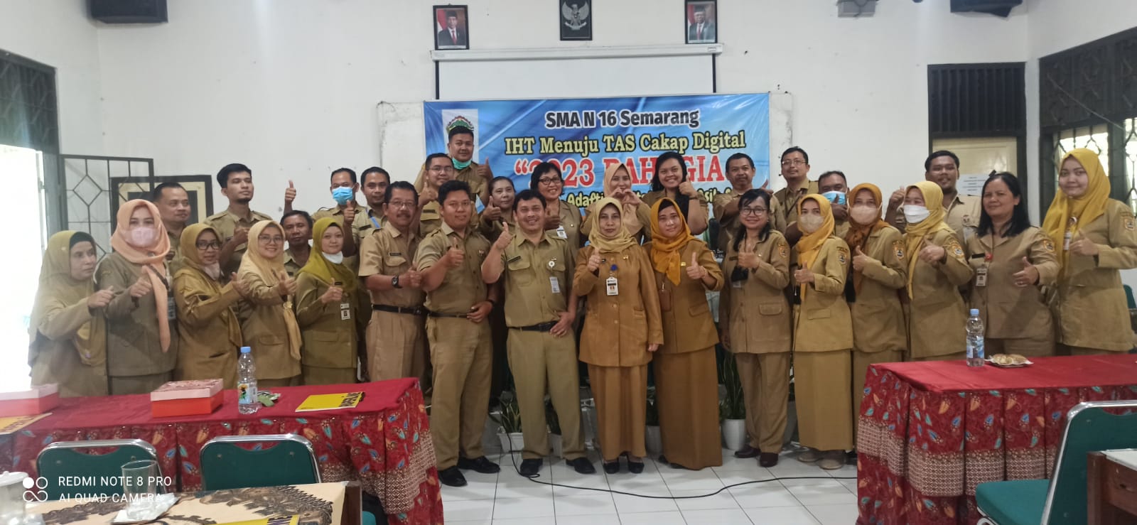 SMKN 10 Semarang Berbagi Praktik Baik Membangun ASN Cakap Digital