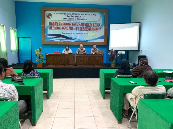 SMKN 10 Semarang Undang Orang Tua Sosialisasi Ujian