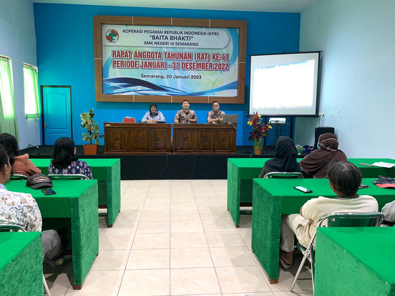 SMKN 10 Semarang Undang Orang Tua Sosialisasi Ujian