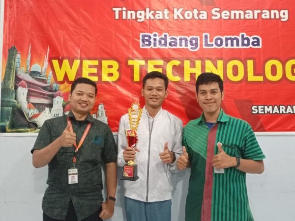 SMK Negeri 2 Kembali Menjuarai Lomba LKS WEB TECHNOLOGIES Tigkat Kota Semarang Tahun 2023