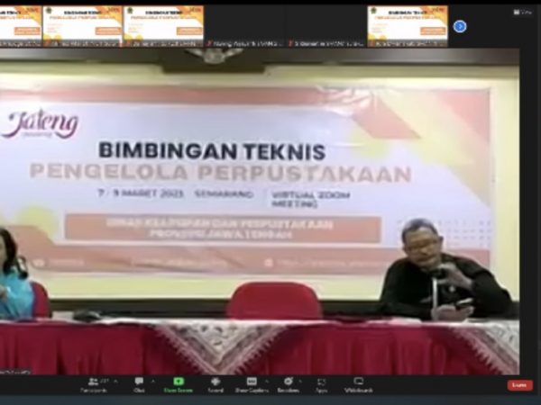 Hak Istimewa SMA Negeri 16 Semarang dalam Mengikuti Bimbingan Teknis Pengelola Perpustakaan Gelombang I Dinas Kearsipan dan Perpustakaan Provinsi Jawa Tengah