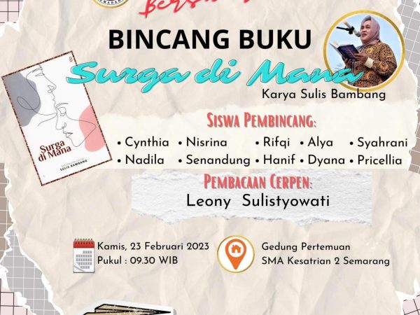 Bincang Buku di Tengah Krisis Minat Baca
