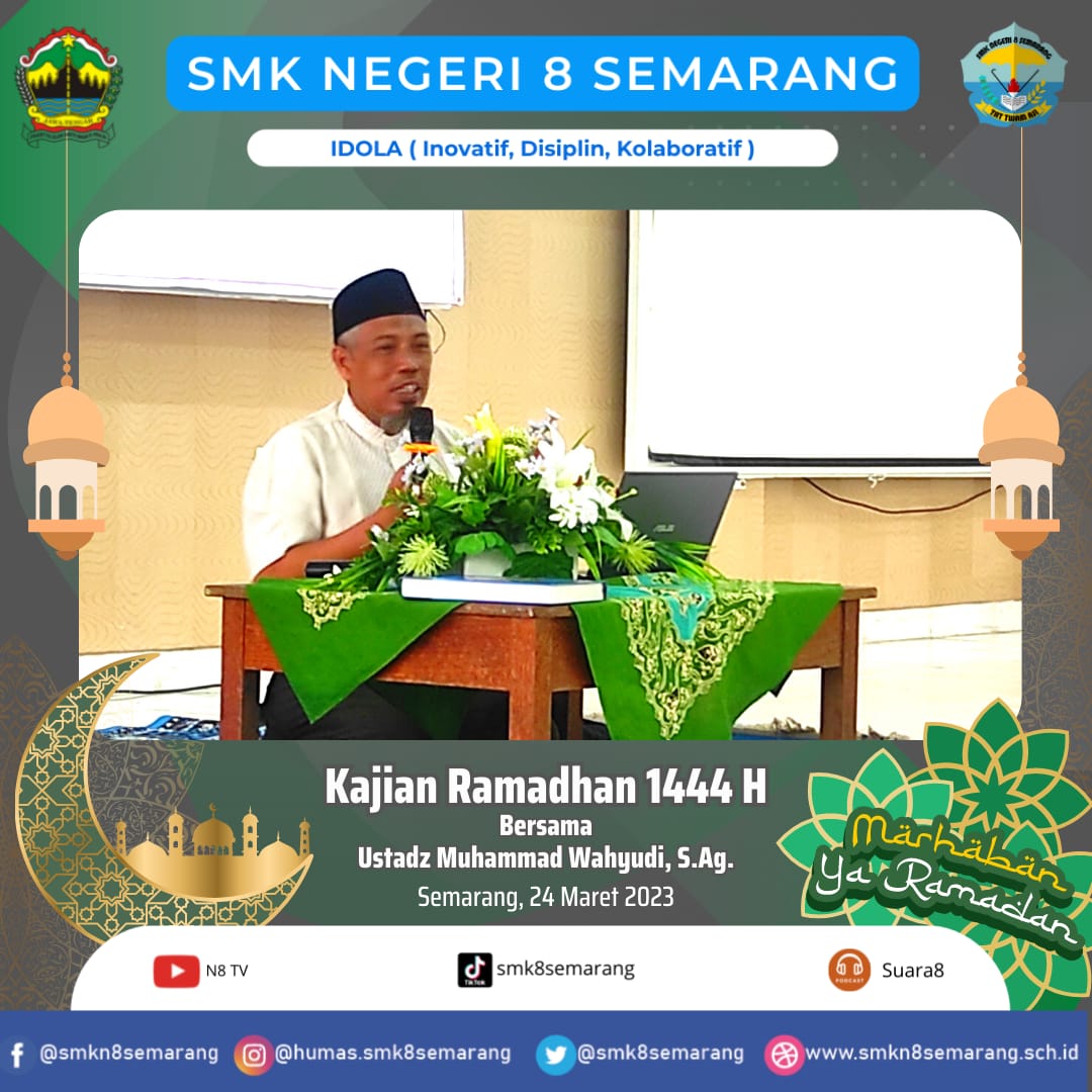 Sambut Ramadhan, SMK N 8 Semarang Adakan Kajian Ramadhan Sambut Ramadhan, SMK N 8 Semarang Adakan Kajian Ramadhan