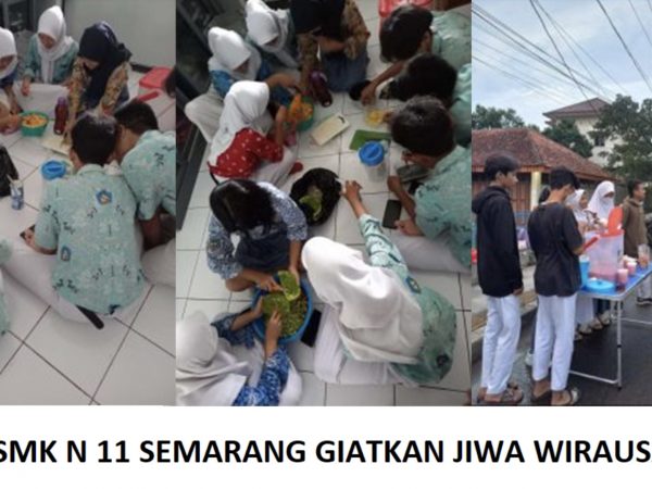 PMR SMK N 11 Semarang Giatkan Jiwa Berwirausaha