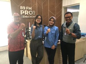 Terkoneksi untuk Perkembangan Edukasi, Talkshow NEXA bersama SMK Negeri 10 Semarang di RRI Semarang