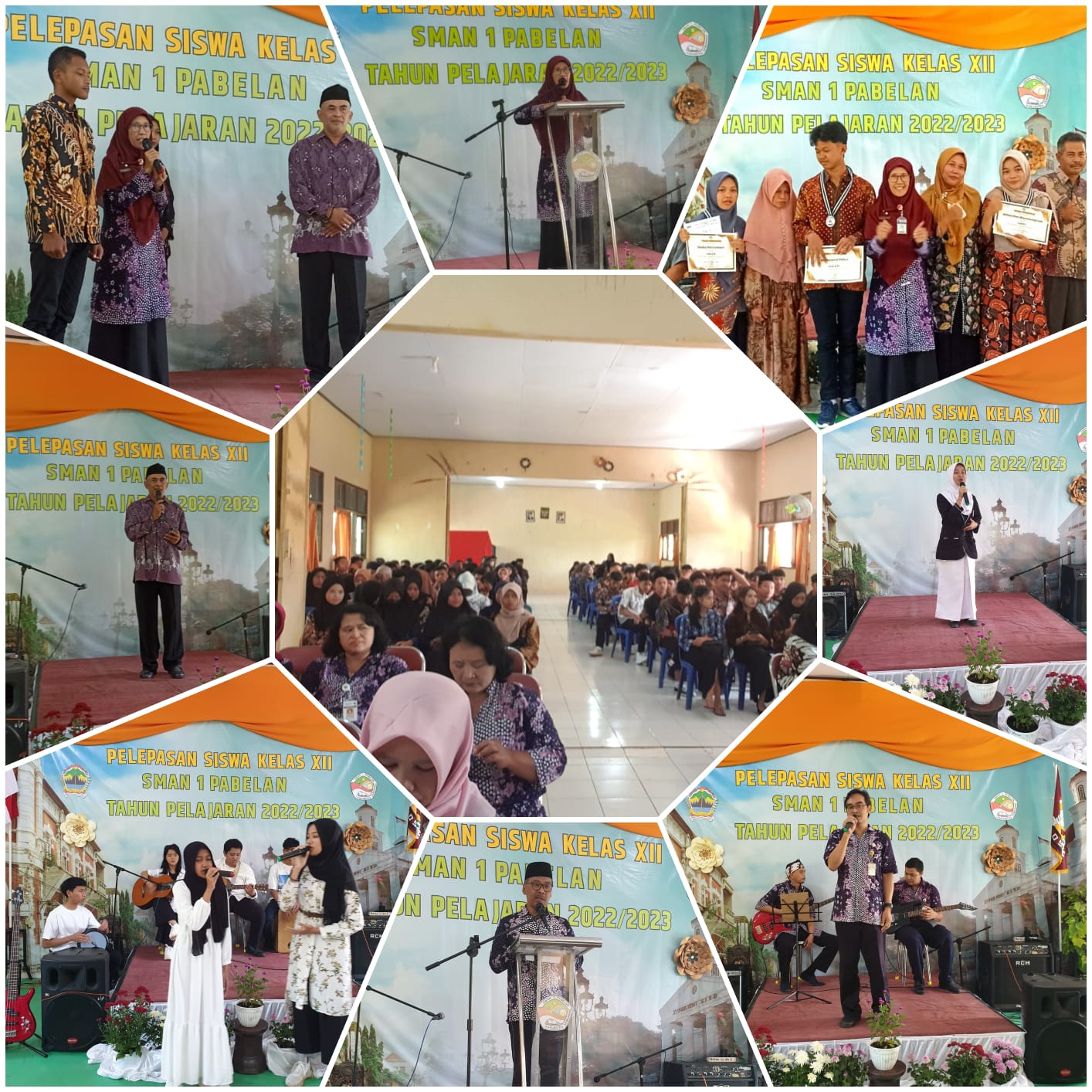 Pelepasan Siswa Kelas XII SMAN 1 Pabelan Sederhana Tapi Menyenangkan