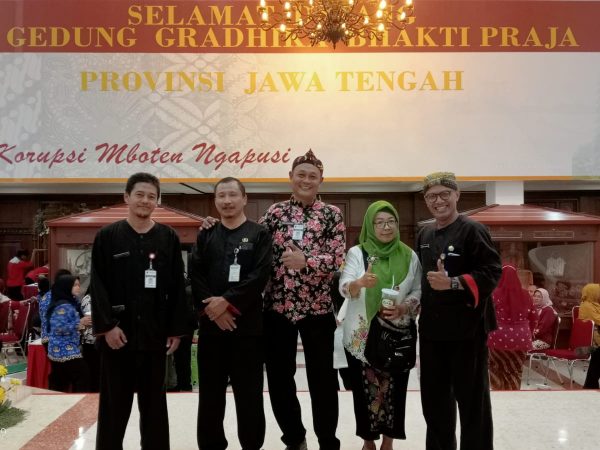 SMKN 10 Semarang Hadiri Halalbihalal di Kantor Gubernur Jawa Tengah