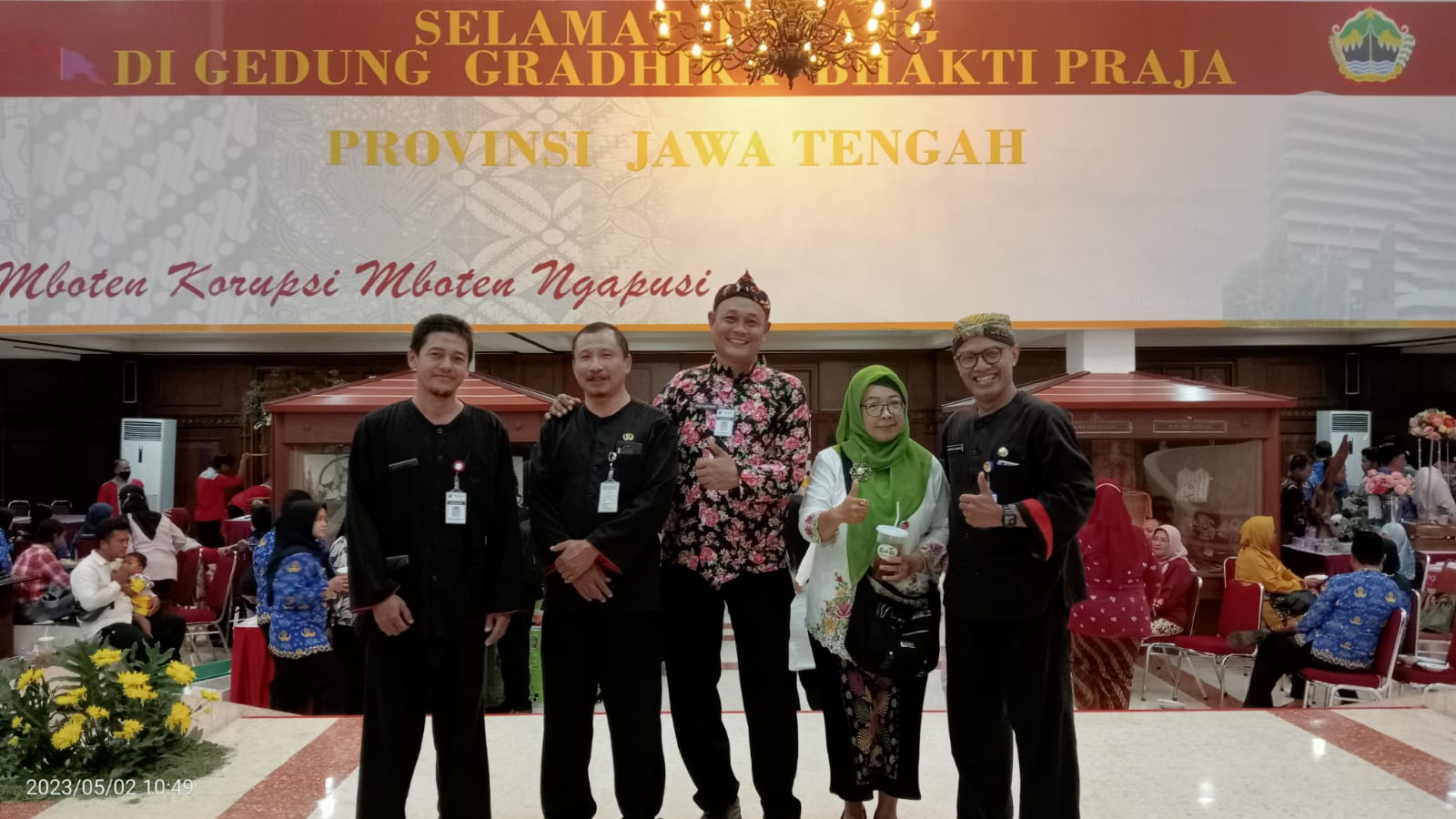 SMKN 10 Semarang Hadiri Halalbihalal di Kantor Gubernur Jawa Tengah