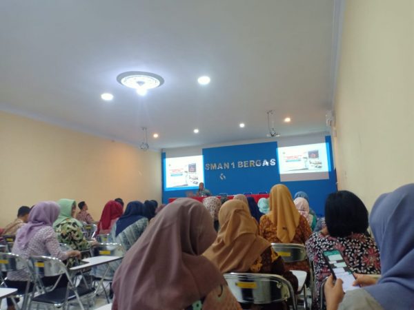 Sosisalisasi PPDB Tahun 2023/2024 di SMAN 1 Bergas