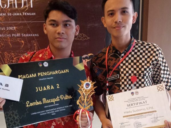 Juara II Lomba Macapat Se-Jawa Tengah Tahun 2023
