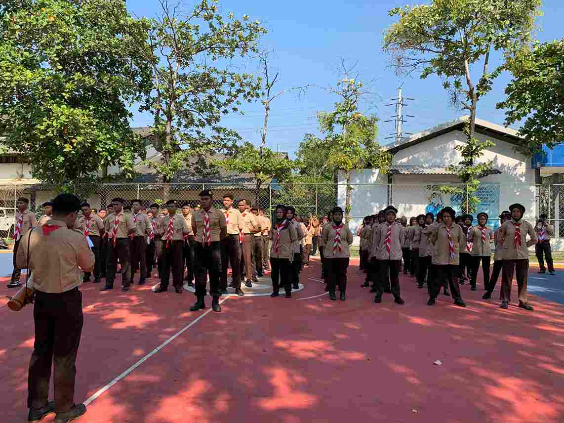 SMKN 10 Semarang Gelar Latihan Dasar Kedisiplinan dan Kepemimpinan Pramuka Tahun 2023 SMKN 10 Semarang Gelar Latihan Dasar Kedisiplinan dan Kepemimpinan Pramuka Tahun 2023