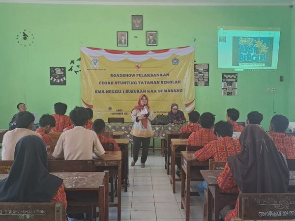 SMAN 1 Susukan Bersama Puskesmas Susukan Cegah Stunting