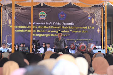 Peringati Maulid Nabi dengan Meneladani Akhlak dan Budi Pekerti Nabi Muhammad untuk Menjadi Generasi yang Santun, Toleransi, dan Menghargai Kebhinekaan