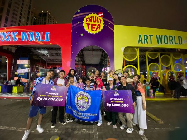 SMAN 1 Tuntang Sabet 1ST Winner School Group Competitiom  dan Best Supporter di Ajang Fruit Tea World Competition 2023