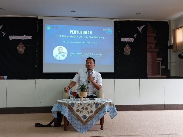 Bangun Kesadaran Bahaya Narkoba pada Gen Z, SMAHA Adakan Penyuluhan bersama BNN