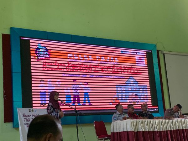 Siswa SMAHA Ikuti Sosialisasi Melek Pajak SMAPA