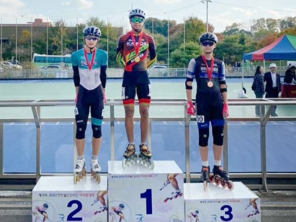 M. Athaya Rizky, Siswa SMAN 11 Semarang Raih Medali Emas Kejuaraan Sepatu Roda di Korea Selatan