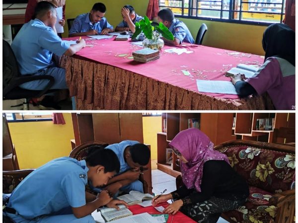 Keterlambatan Berbuah Literasi: Cara Kreatif SMK N 1 Kaliwungu Tangani Siswa terlambat