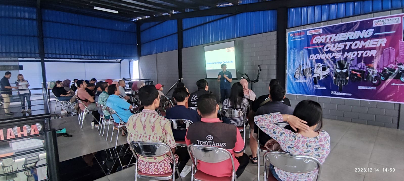 SMK Binaan Yamaha dan Pelanggan Donny’s Motor Bersatu dalam Customer Gathering SMK Binaan Yamaha dan Pelanggan Donny’s Motor Bersatu dalam Customer Gathering