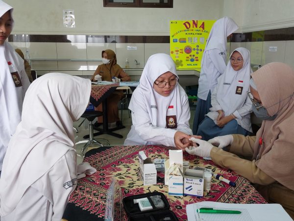 SMAHA Sambut Awal Tahun dengan Pemeriksaan Kesehatan