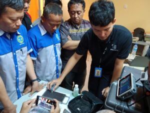 Guru TP SMKN 10 Semarang Jadi Peserta Pelatihan Pemeriksaan Hasil Las dengan Teknologi Terkini