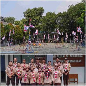 Lomba Ketrampilan Siaga Tingkat Kwartir Ranting Gerakan Pramuka Semarang Utara 2024 Meriahkan Semangat Pramuka Siaga