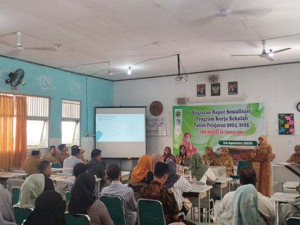 SMAN 16 Semarang Sosialisasikan Program Kerja Tahun Ajaran 2024/2025