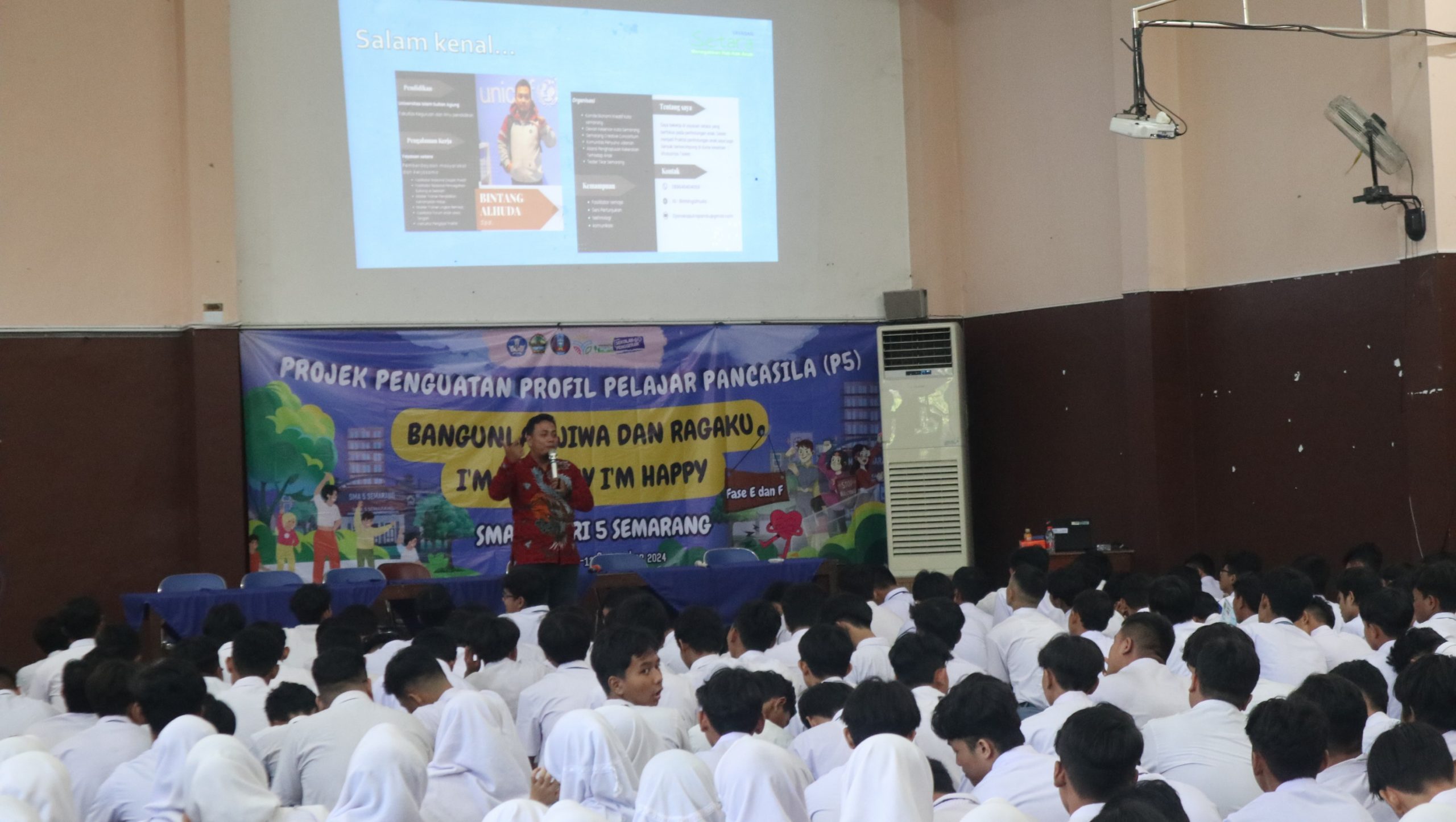 Pembelajaran P5 SMAN 5 Semarang: Bangunlah Jiwa & Raganya Pembelajaran P5 SMAN 5 Semarang: Bangunlah Jiwa & Raganya