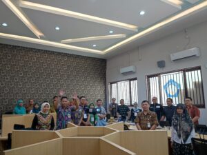 Kunjungan Kasi SMK Cabdin I pada Pelatihan Pemrograman Web