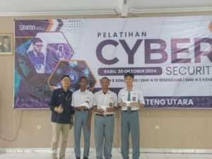 Siswa SMKN 10 Semarang Menjadi Peserta Terbaik dalam Pelatihan Cyber Security PT. Telkom
