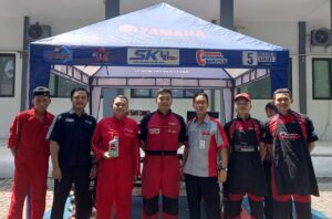 Kolaborasi SMK Negeri 10 Semarang dengan Yamaha Flagship Shop Semarang dalam "Service Hemat"