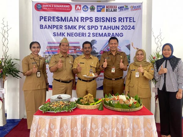 Peresmian Edumart & RPS Bisnis Ritel BANPEN SMK PK SPD Tahun 2024