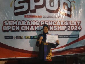 Ekstrakurikuler Pencak Silat SMKN 10 Semarang Raih Prestasi di Kejuaraan Semarang Open 2024